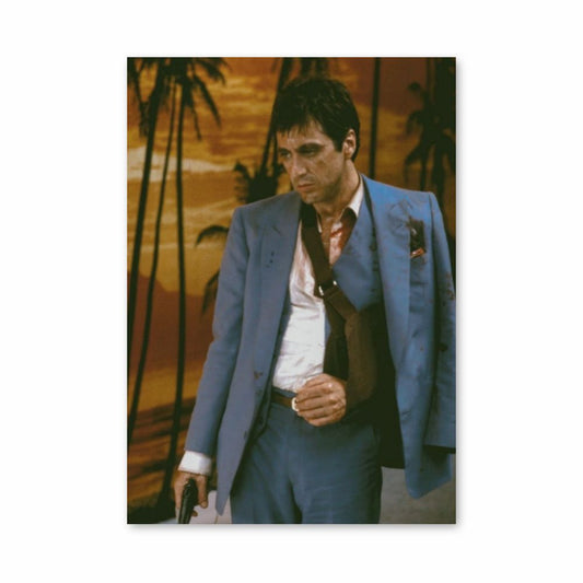 Scarface wondposter