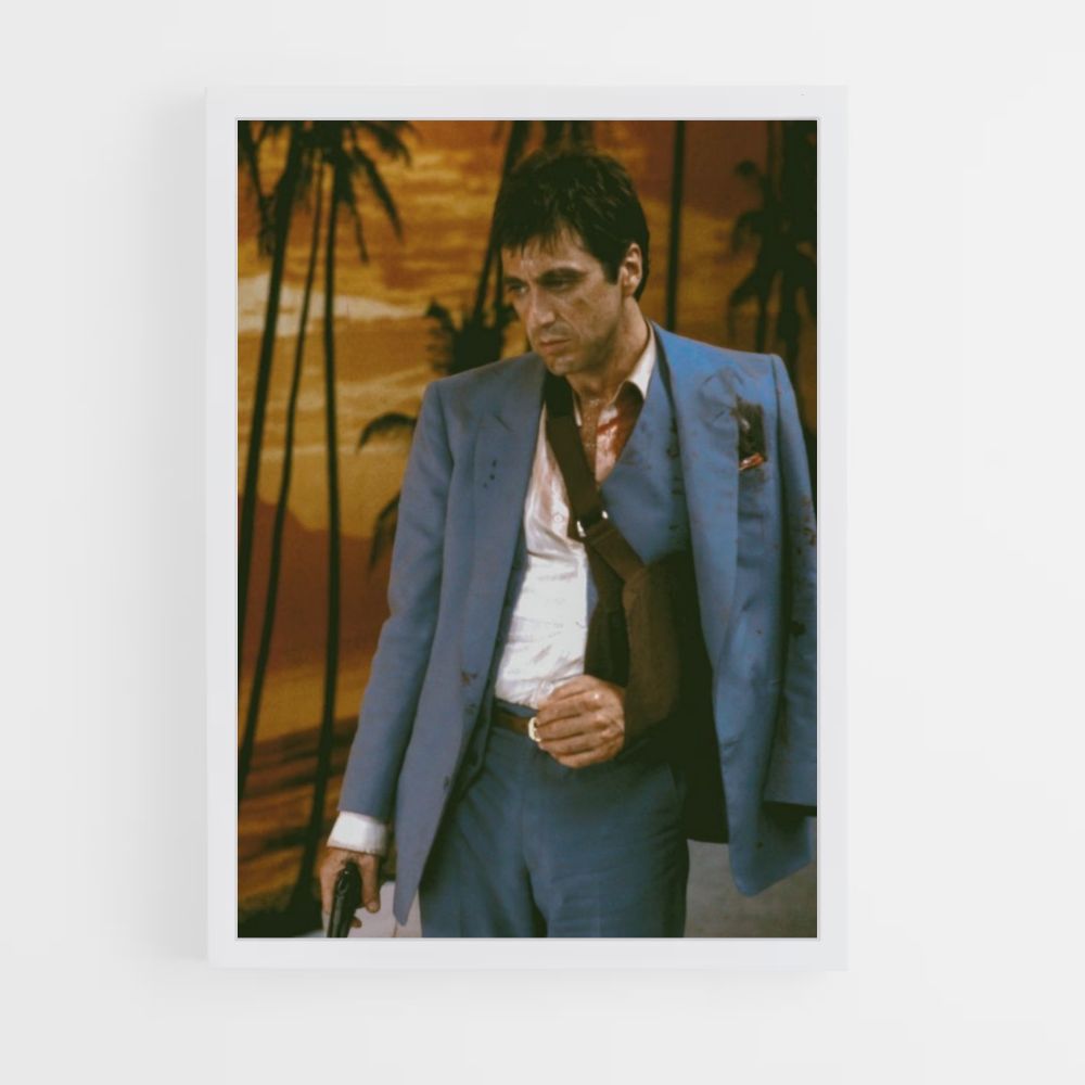 Scarface wondposter