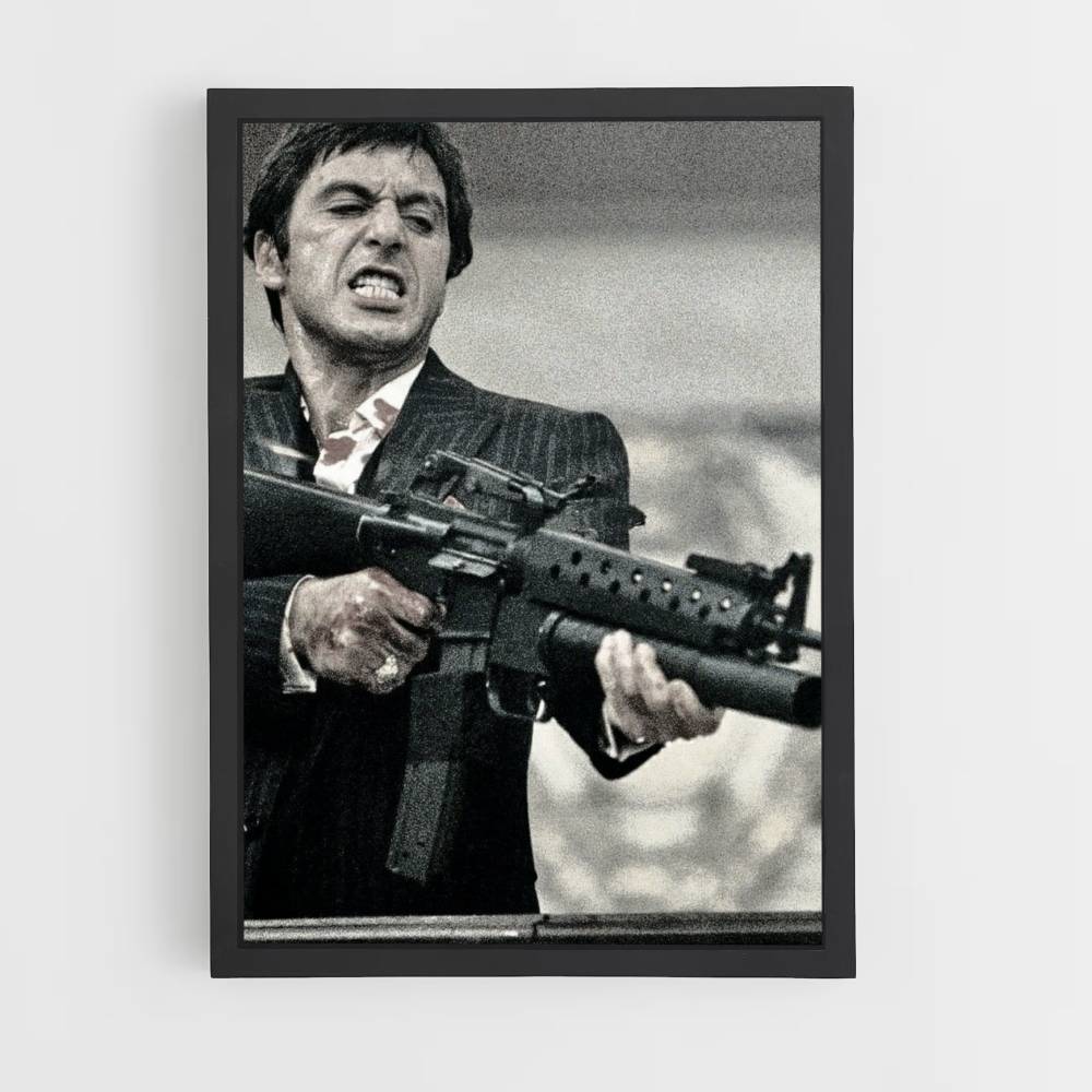 Scarface schietposter