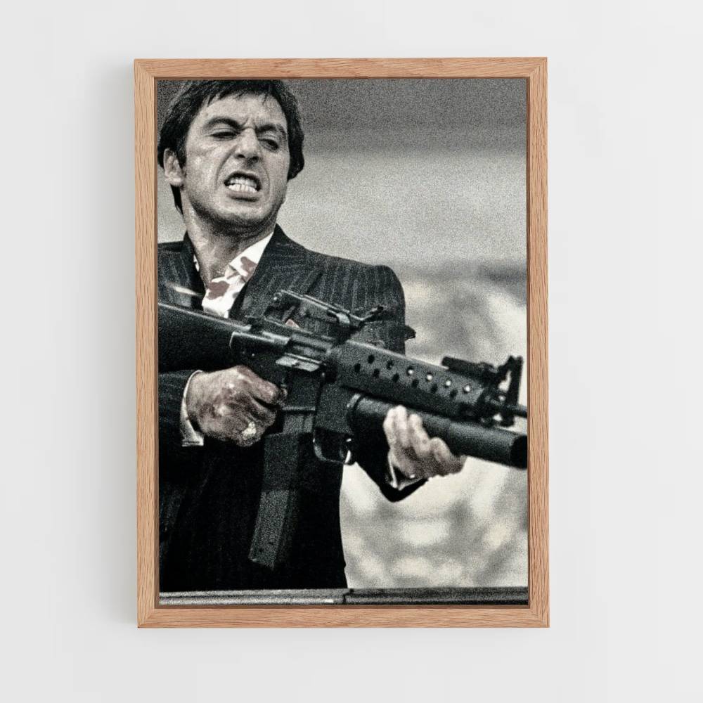 Scarface schietposter