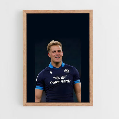 scotland-rugby-10 cadre Bois clair