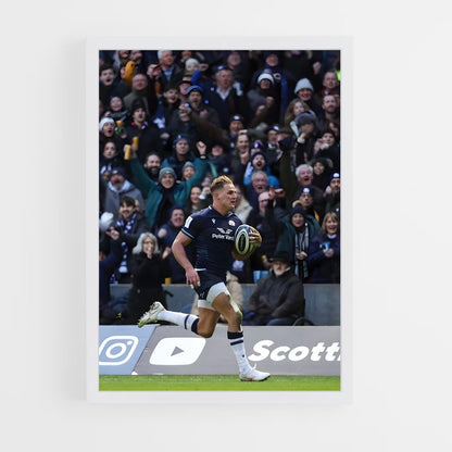 scotland-rugby-12 cadre Blanc