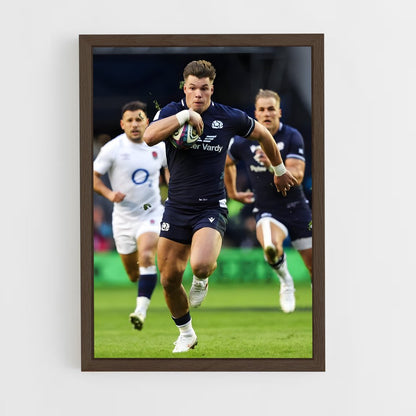 scotland-rugby-2 cadre Bois foncé
