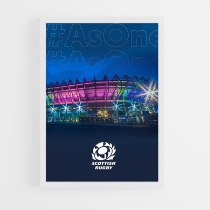 scotland-rugby-3 cadre Blanc