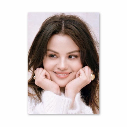 Poster Selena Gomez glimlach