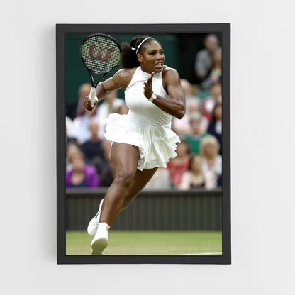 Poster Serena Williams-race