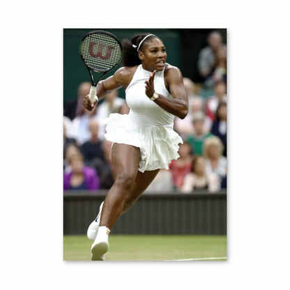 Poster Serena Williams-race