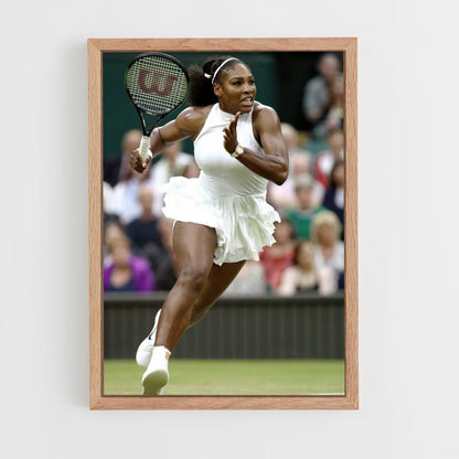 Poster Serena Williams-race