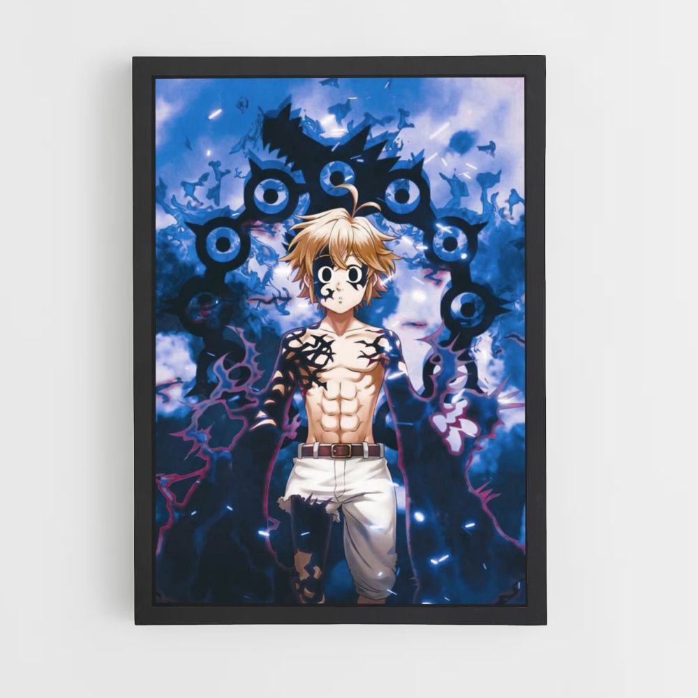 Affiche Meliodas Donker