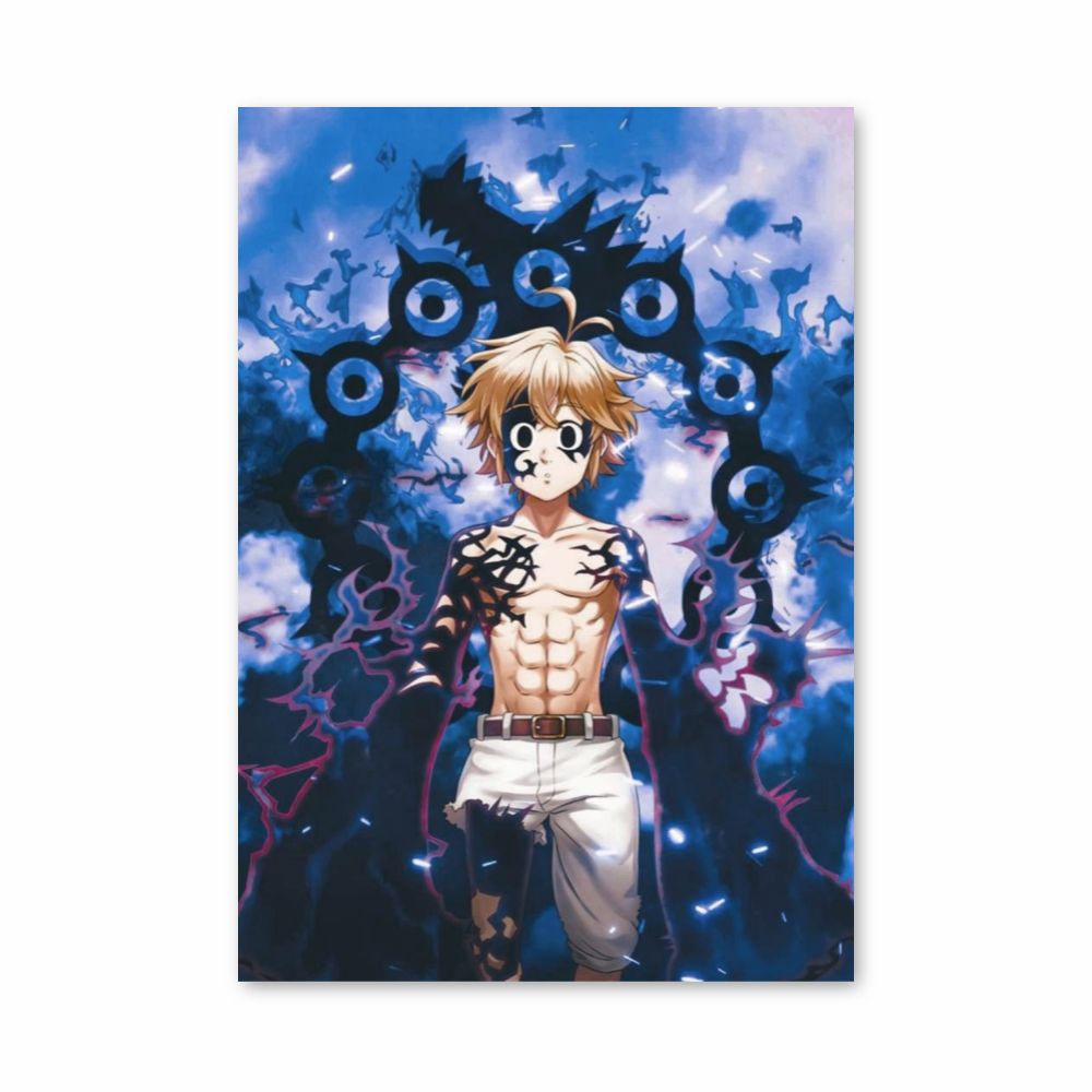 Affiche Meliodas Donker