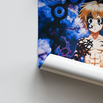 Affiche Meliodas Donker