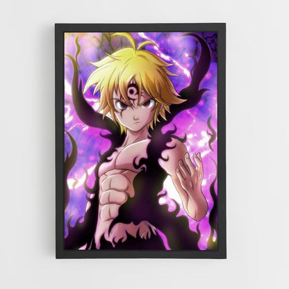 Affiche Meliodas-demon