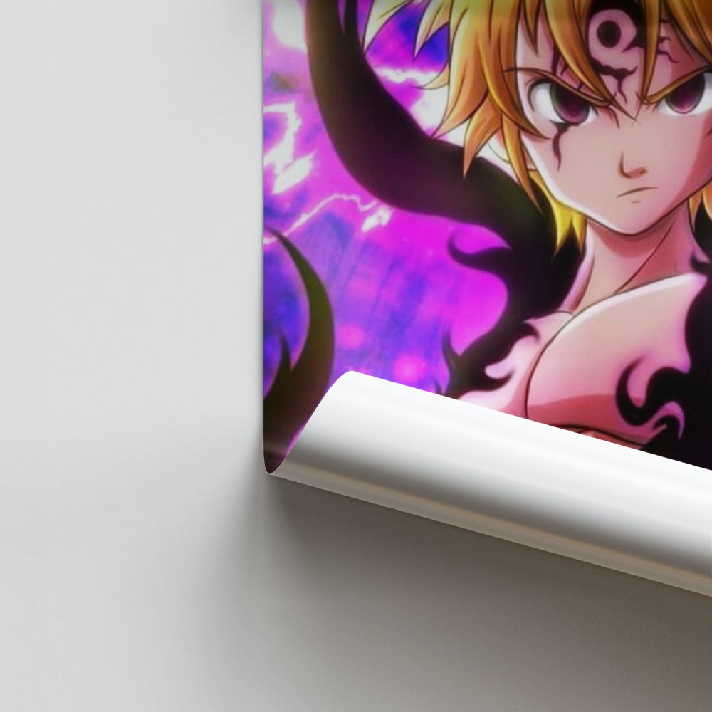 Affiche Meliodas-demon