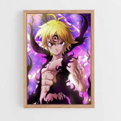 Affiche Meliodas-demon