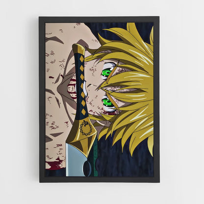 Meliodas zwaardposter