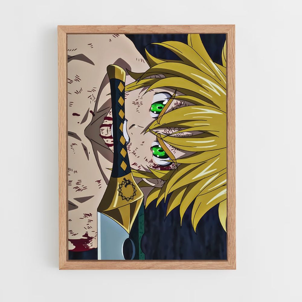 Meliodas zwaardposter