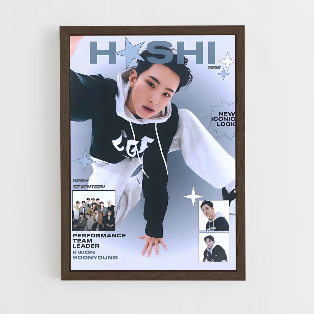 seventeen-14 cadre Bois foncé