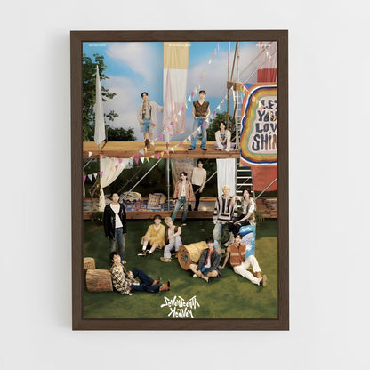 seventeen-20 cadre Bois foncé