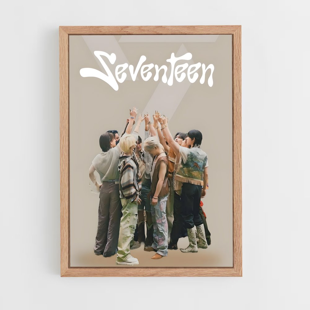 seventeen-7 cadre Bois clair