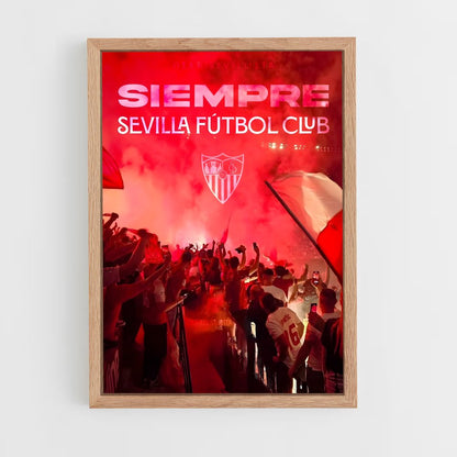 sevilla-fc-13 cadre Bois clair