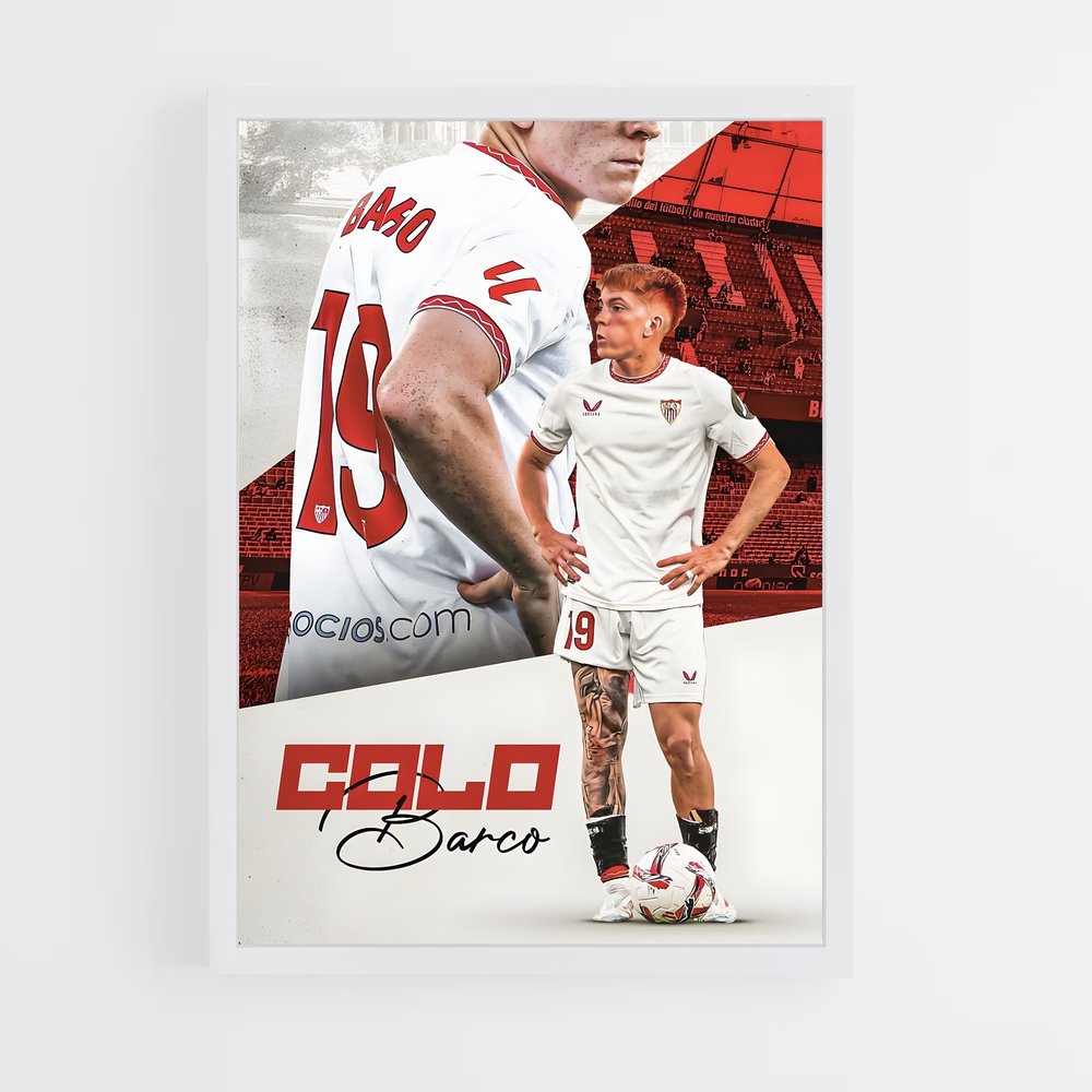 sevilla-fc-14 cadre Blanc