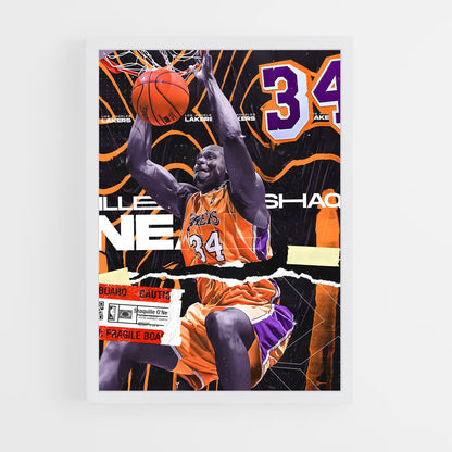 shaquille-oneal-6 cadre Blanc