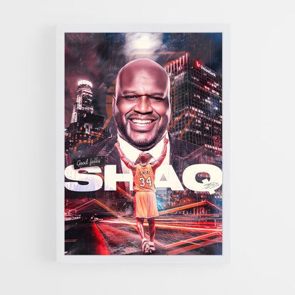 shaquille-oneal-8 cadre Blanc