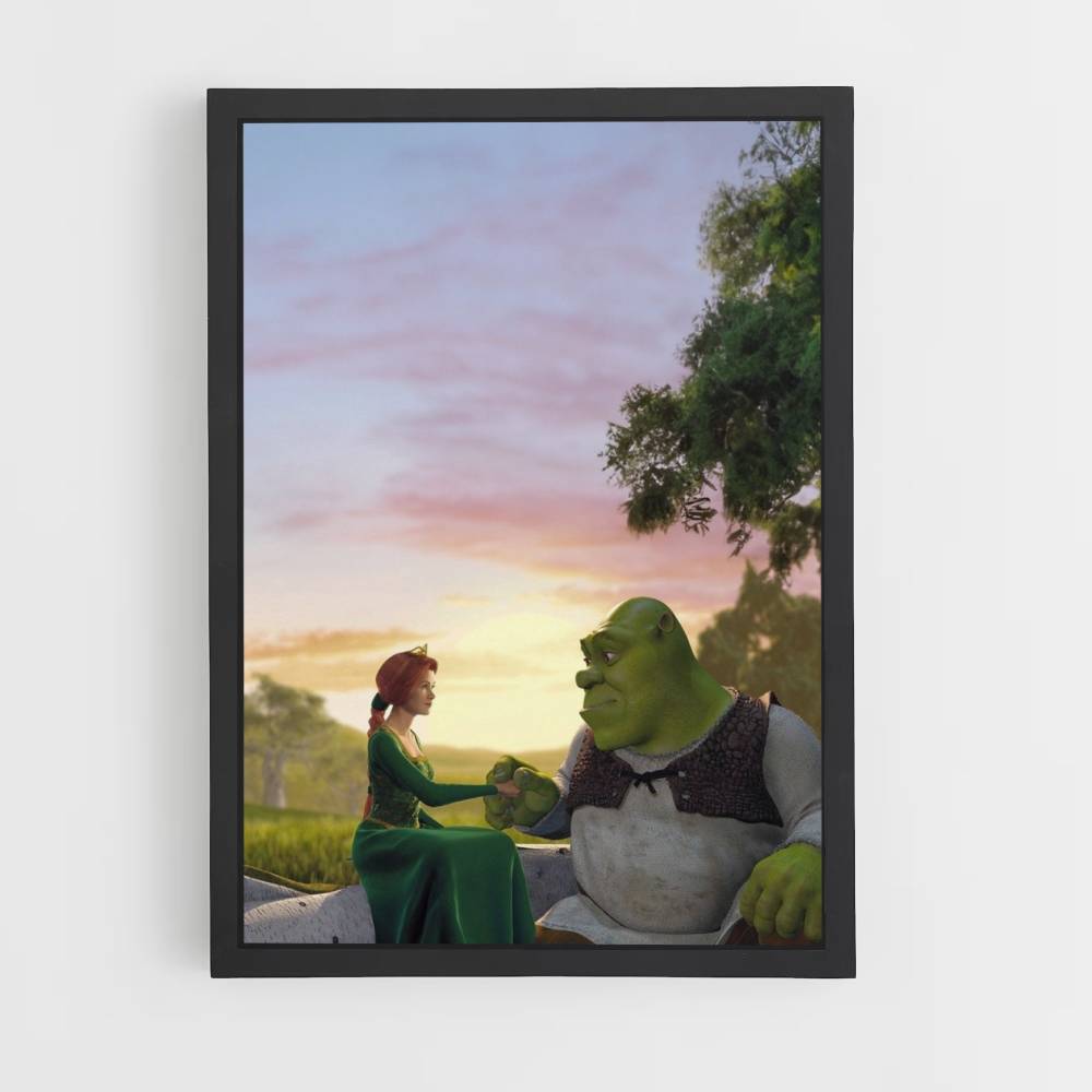 Poster Shrek Fiona Mens