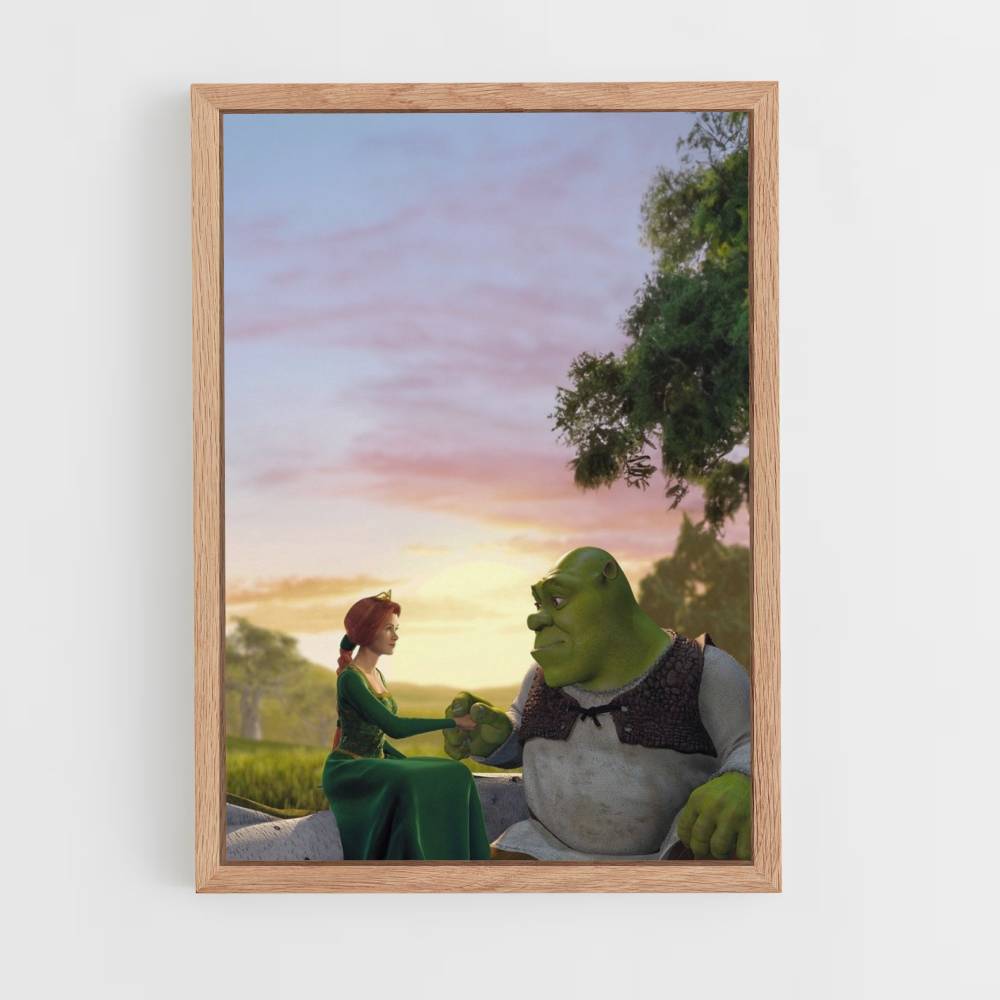 Poster Shrek Fiona Mens