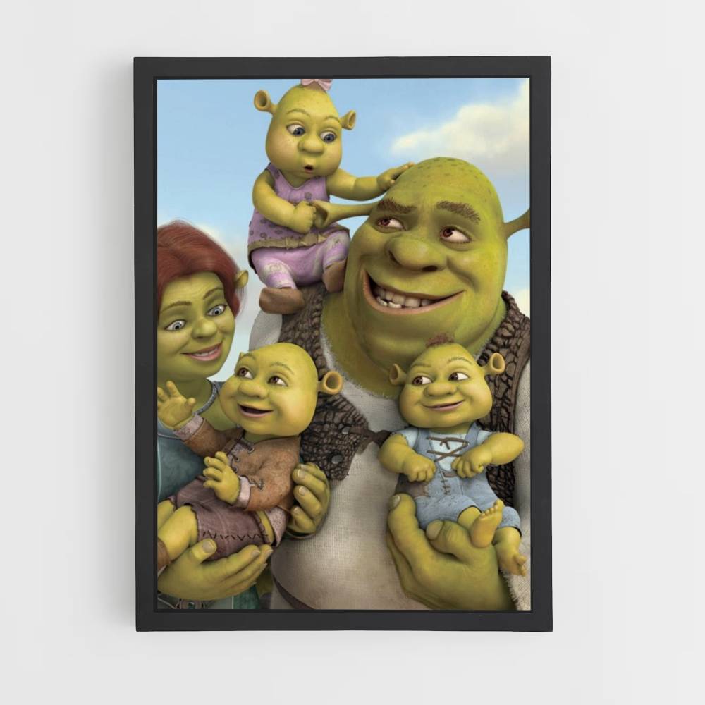 Poster Shrek-kinderen