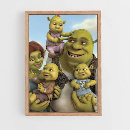 Poster Shrek-kinderen