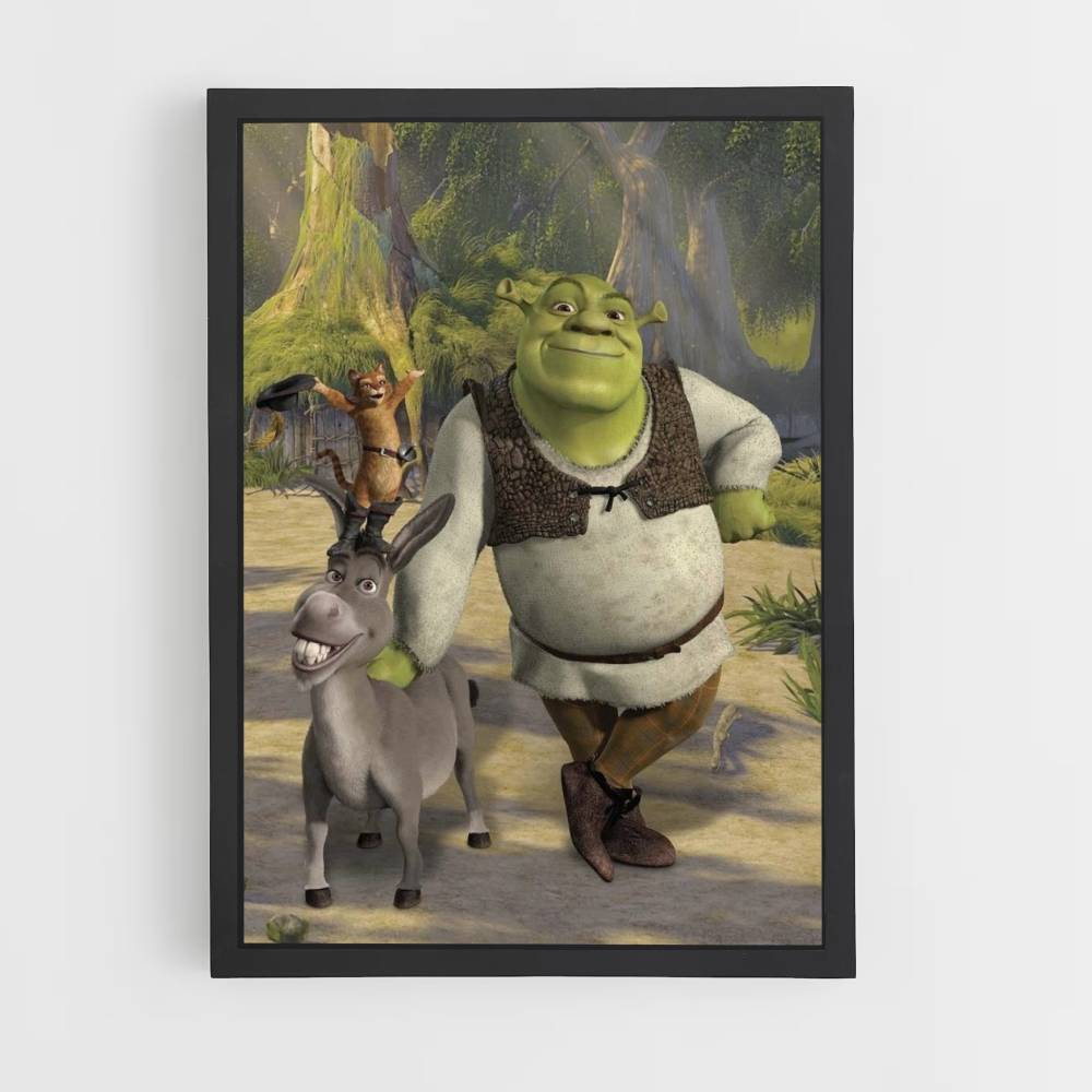 Poster Shrek Ezel