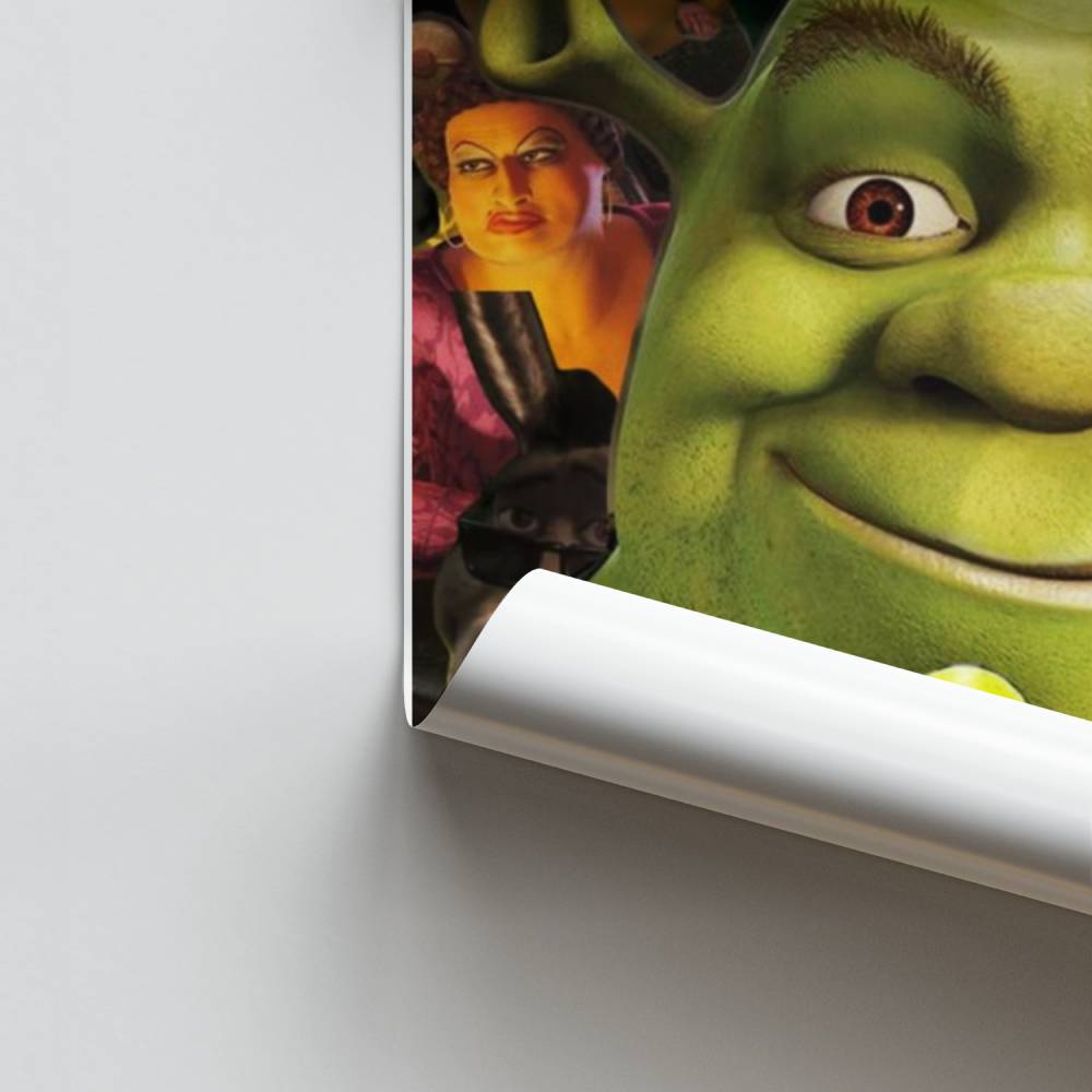 Poster Shrek-collage