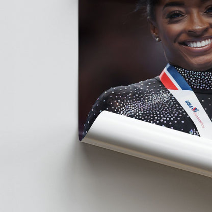 Poster Simone Biles Hallo