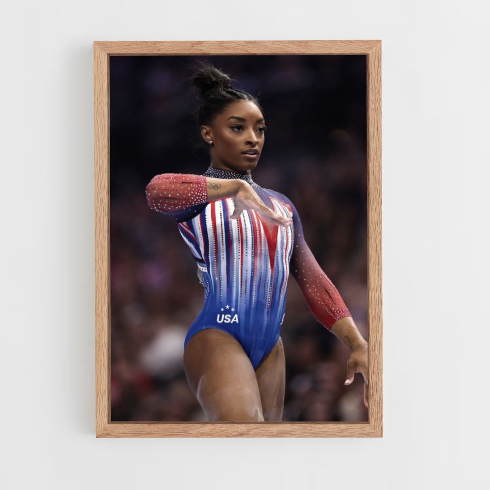 Affiche Simone Biles VS