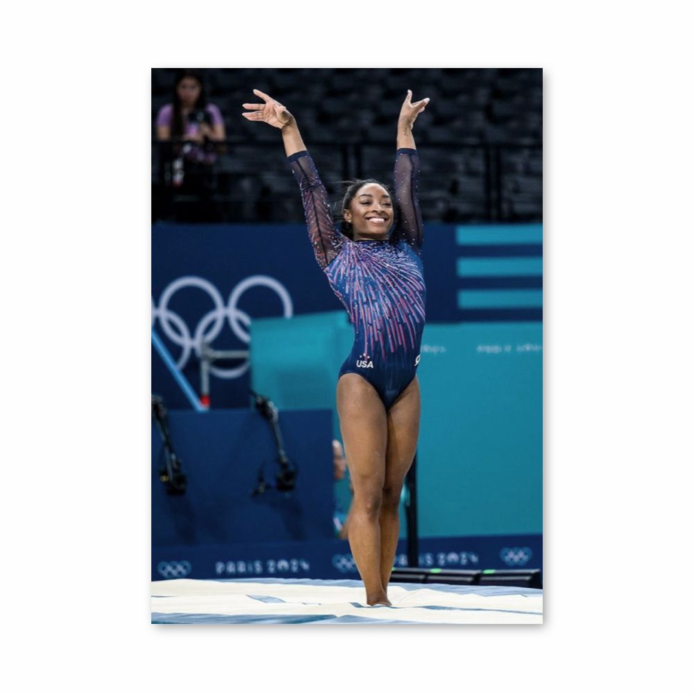 Affiche Sol Simone Biles