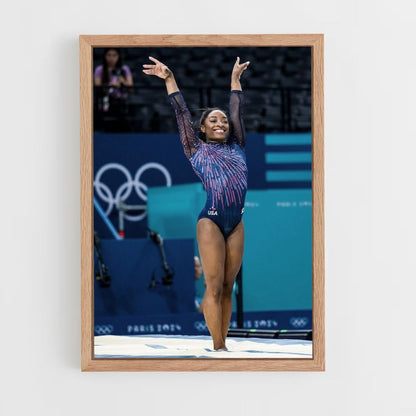 Affiche Sol Simone Biles