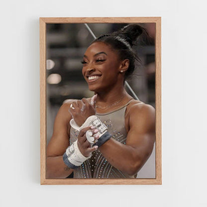 Affiche Simone Biles Gymnastiek