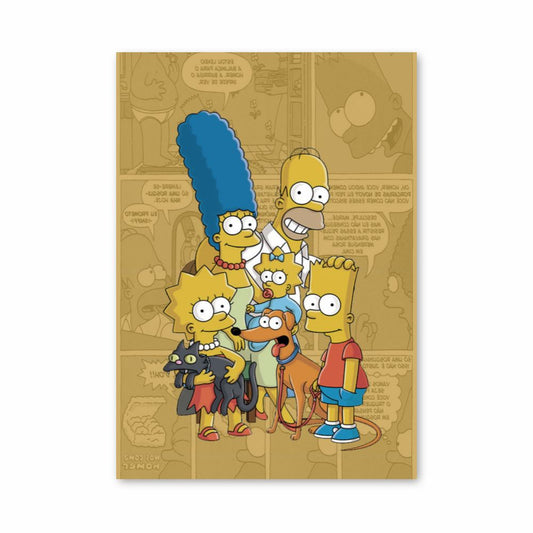 Poster Simpsons-strips