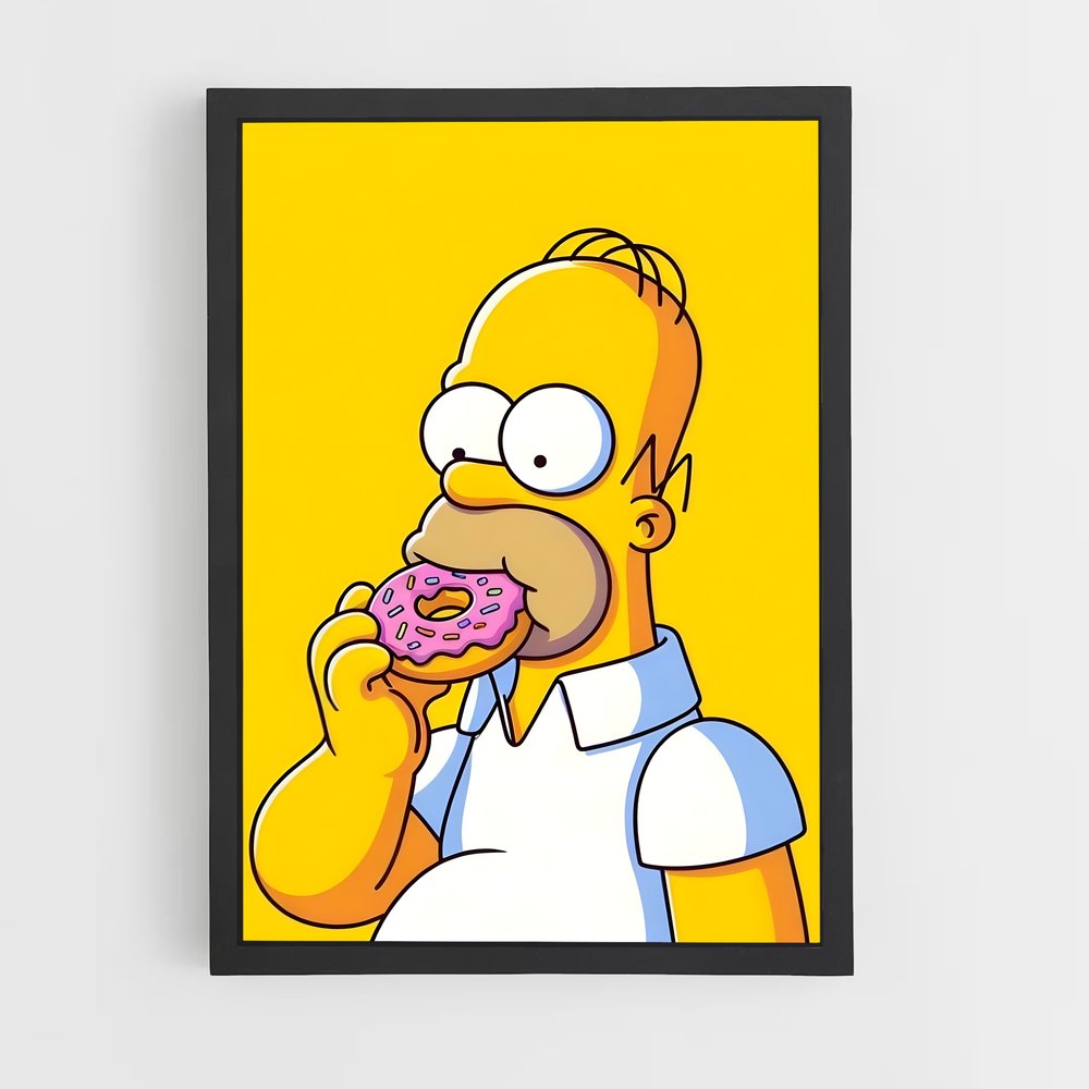 simpsons-16 cadre Noir