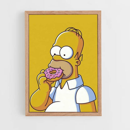 Homer Donut-poster