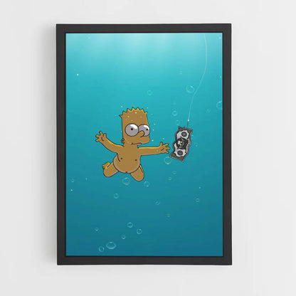 Affiche Bart Nirvana