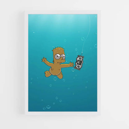 Affiche Bart Nirvana