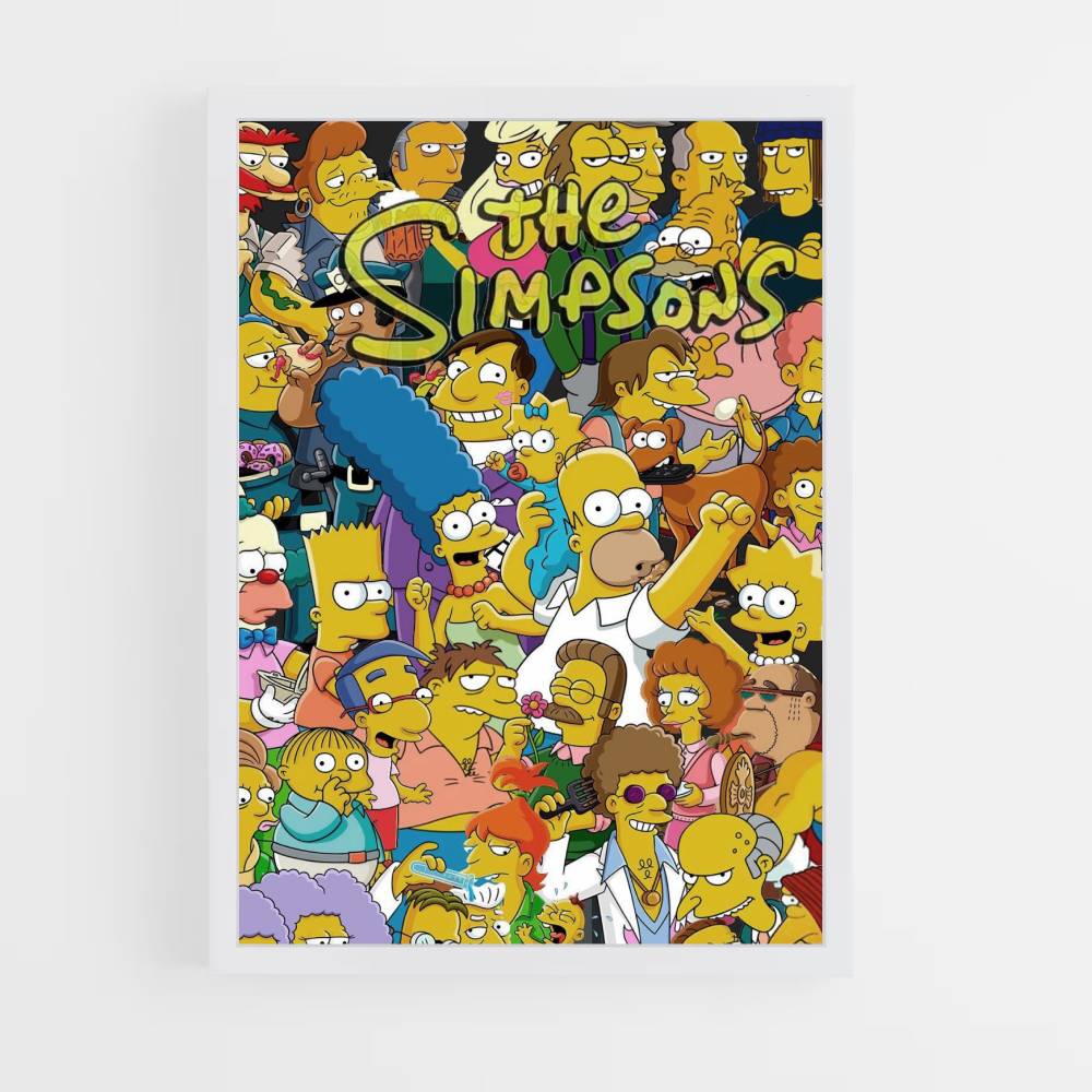 Poster Simpsons-personage