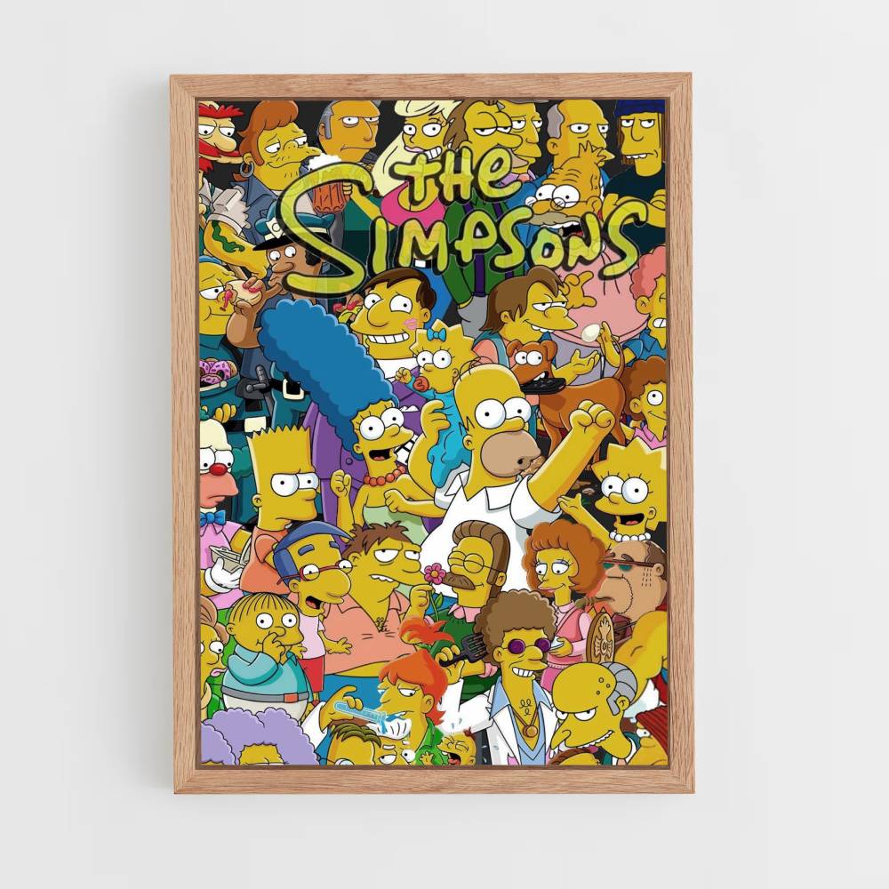 Poster Simpsons-personage