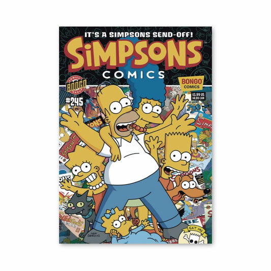 Poster Simpsons-strips