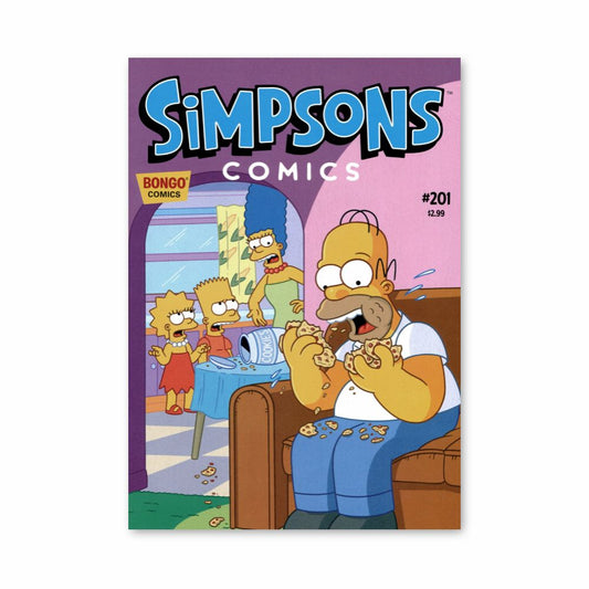 Poster Simpsons-koekjes