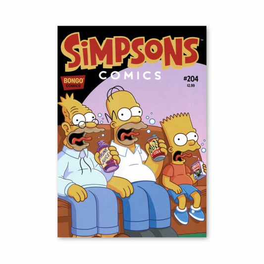 Poster Simpsons-bier