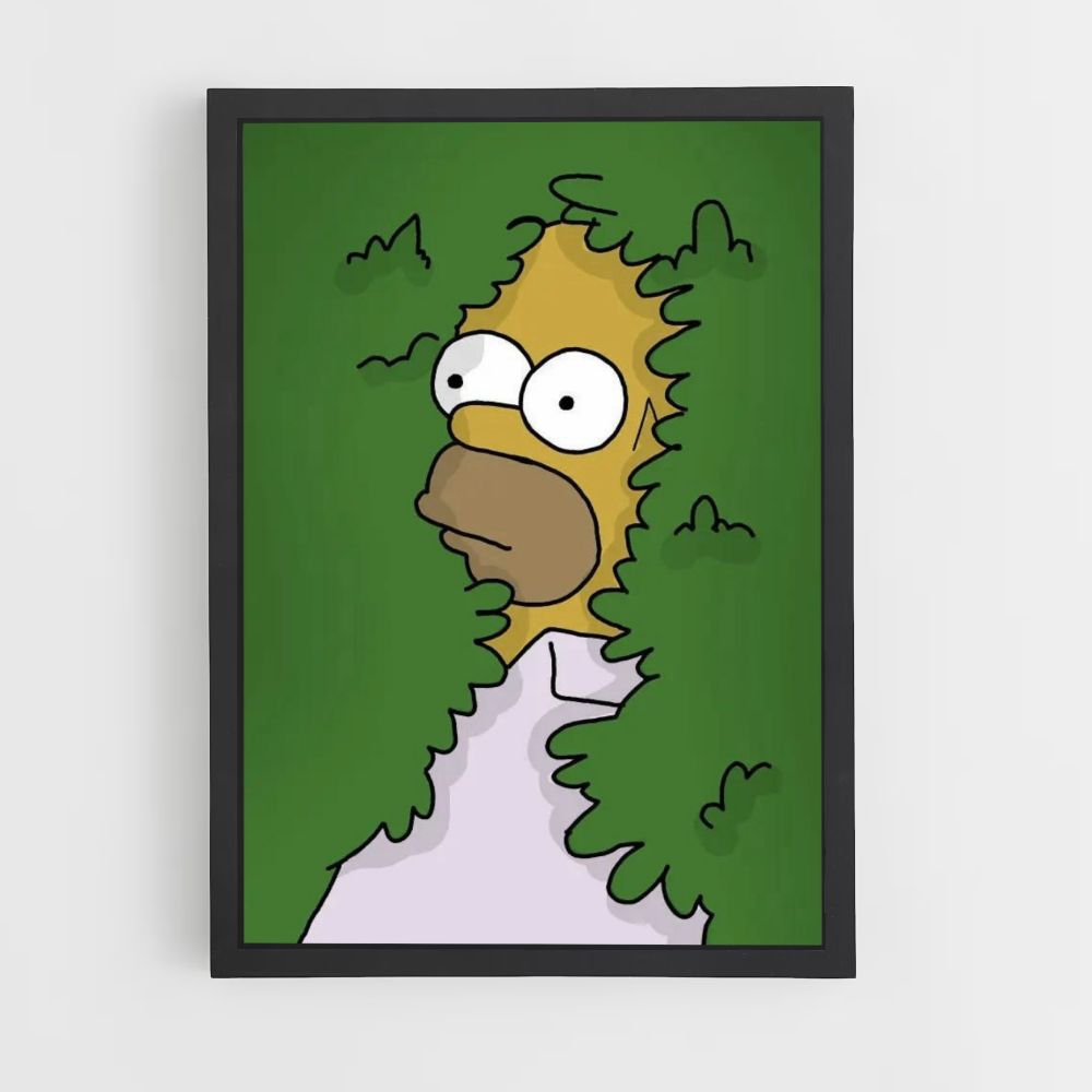 Affiche Simpsons Bush