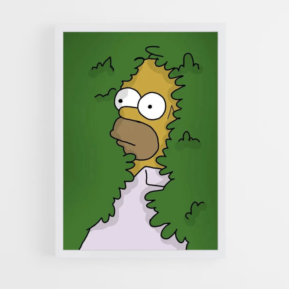 Affiche Simpsons Bush